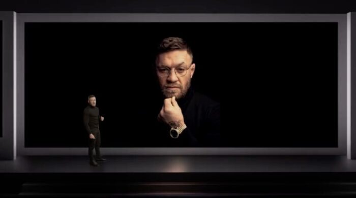 Конор Макгрегор выпустил рекламу своего виски в образе Стива Джобса