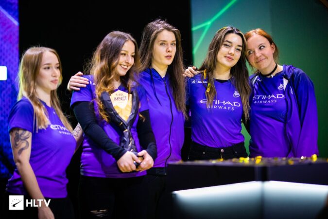 Женский состав Nigma Galaxy проиграл впервые за 38 серий