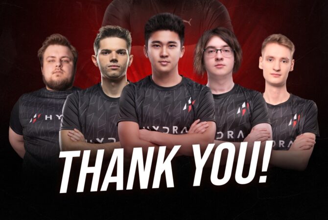 HYDRA распустила состав по Dota 2