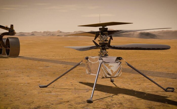 NASA восстановила связь с марсианским вертолетом Ingenuity после потери связи