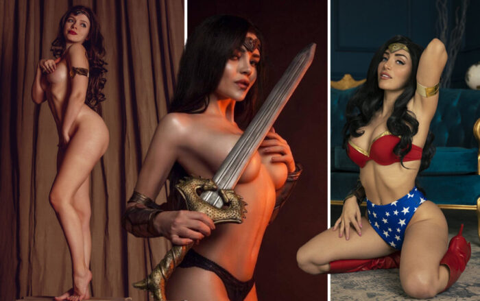 В ее лассо хочется попасться самому. Соблазнительный косплей на Чудо-женщину