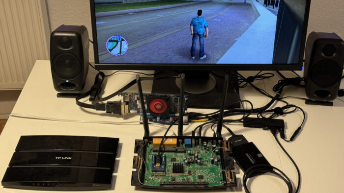 Моддеры запустили GTA: Vice City на роутере