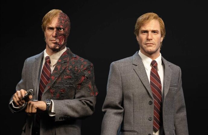 Стартовал предзаказ на статуи Харви Дента и Двуликого из «Темного рыцаря»