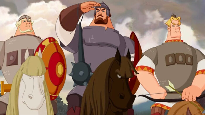 На IOS вышла RPG про “Трех Богатырей”