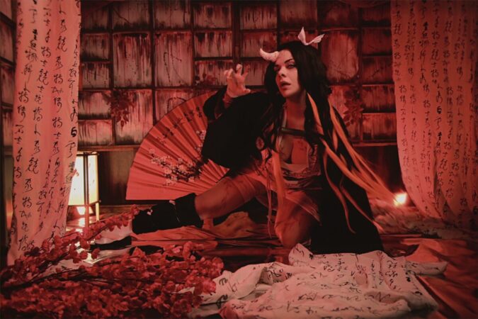 “Было бы здорово, если бы я встретила такого человека!” Подборка яркого косплея на Незуко из аниме “Клинок рассекающий демонов”